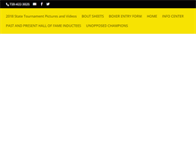 Tablet Screenshot of coloradogoldengloves.org